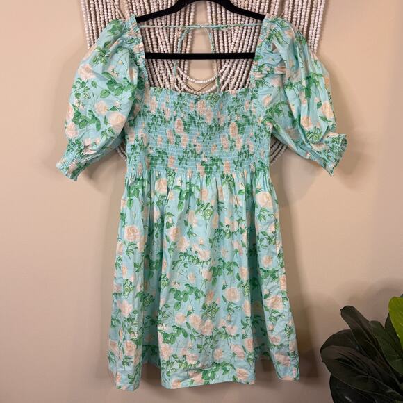 Hill House Home The Elizabeth Nap Dress L $150 Retail - Picture 1 of 4